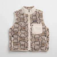 Patagonia Womens Classic Retro-X Vest - Snowshoe Hare: Natural thumbnail