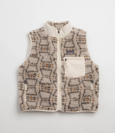 Patagonia Womens Classic Retro-X Vest - Snowshoe Hare: Natural