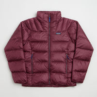 Patagonia Womens Fitz Roy Down Jacket - Berry Fig thumbnail