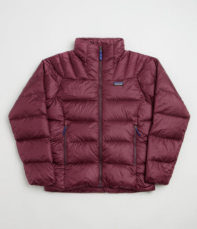 Patagonia Womens Fitz Roy Down Jacket - Berry Fig