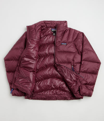 Patagonia Womens Fitz Roy Down Jacket - Berry Fig