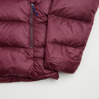 Patagonia Womens Fitz Roy Down Jacket - Berry Fig thumbnail