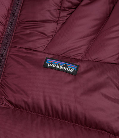 Patagonia Womens Fitz Roy Down Jacket - Berry Fig