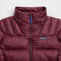Patagonia Womens Fitz Roy Down Jacket - Berry Fig thumbnail