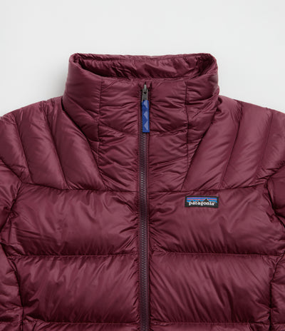 Patagonia Womens Fitz Roy Down Jacket - Berry Fig