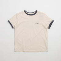Patagonia Womens Fitz Roy Foothills Ringer T-Shirt - Undyed Natural thumbnail