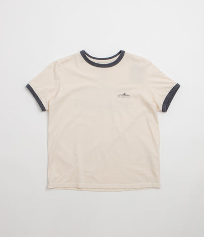 Patagonia Womens Fitz Roy Foothills Ringer T-Shirt - Undyed Natural
