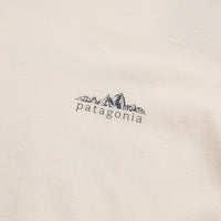 Patagonia Womens Fitz Roy Foothills Ringer T-Shirt - Undyed Natural thumbnail