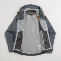 Patagonia Womens Granite Crest Rain Jacket in Smolder Blue thumbnail