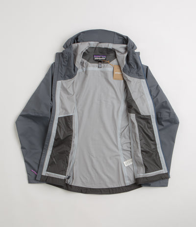 Patagonia Womens Granite Crest Rain Jacket in Smolder Blue