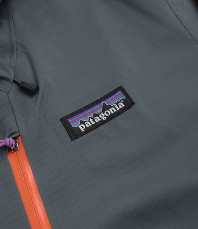 Patagonia Womens Granite Crest Rain Jacket in Smolder Blue