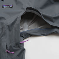 Patagonia Womens Granite Crest Rain Jacket in Smolder Blue thumbnail