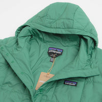 Patagonia Womens Light Gust Hooded Pullover Jacket - Heartleaf Green thumbnail