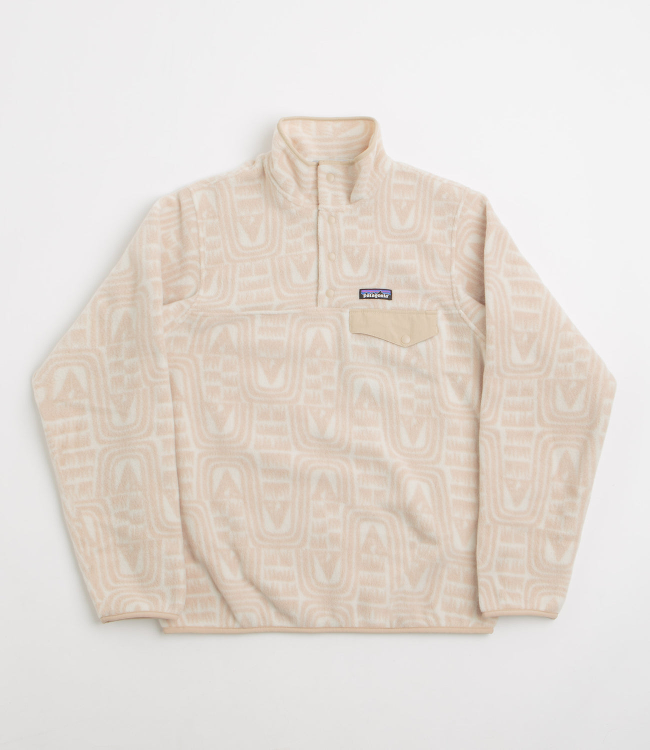 Patagonia Womens Lightweight Synchilla Snap-T Fleece - Flow: Dyno