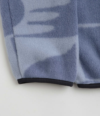 Patagonia Womens Lightweight Synchilla Snap-T Fleece in Mother Tree: Barnacle Blue