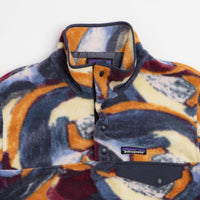Patagonia Womens Lightweight Synchilla Snap-T Fleece - Smudge: Smolder Blue thumbnail