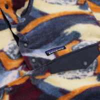 Patagonia Womens Lightweight Synchilla Snap-T Fleece - Smudge: Smolder Blue thumbnail