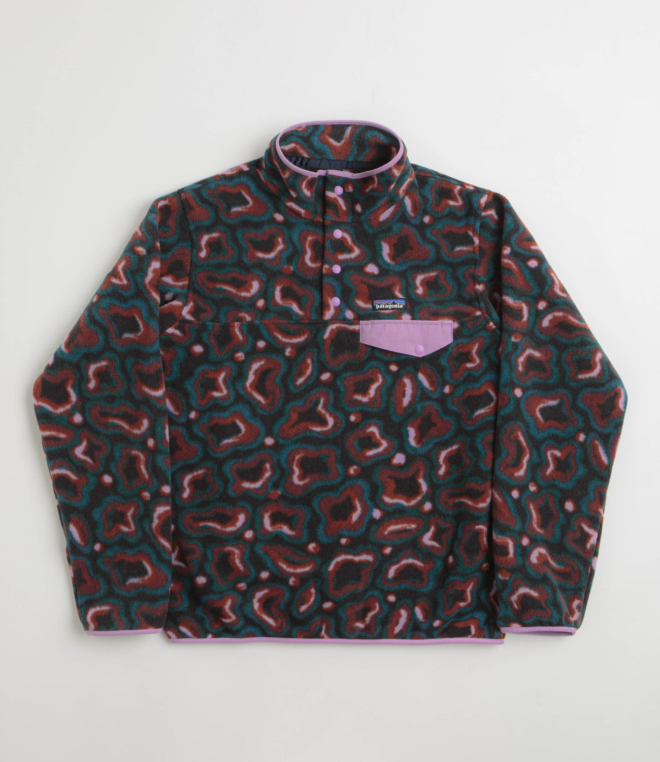 Patagonia Womens Lightweight Synchilla Snap-T Fleece - Soft Spirea