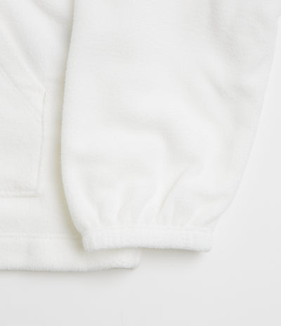 Patagonia Womens Micro D Hooded Fleece in Birch White