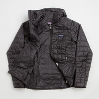 Patagonia Womens Nano Puff Hoodie Jacket - Black thumbnail