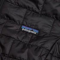 Patagonia Womens Nano Puff Hoodie Jacket - Black thumbnail