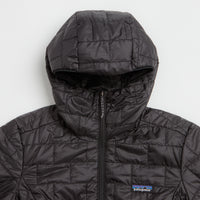 Patagonia Womens Nano Puff Hoodie Jacket - Black thumbnail