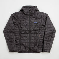Patagonia Womens Nano Puff Hoodie Jacket - Black thumbnail