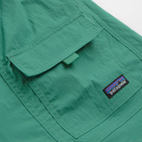 Patagonia Womens Outdoor Everyday Shorts in Heartleaf Green thumbnail