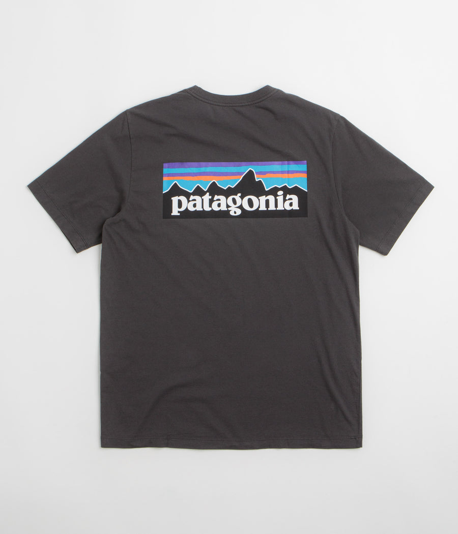 Patagonia Womens P-6 Logo Responsibili-Tee T-Shirt - Black