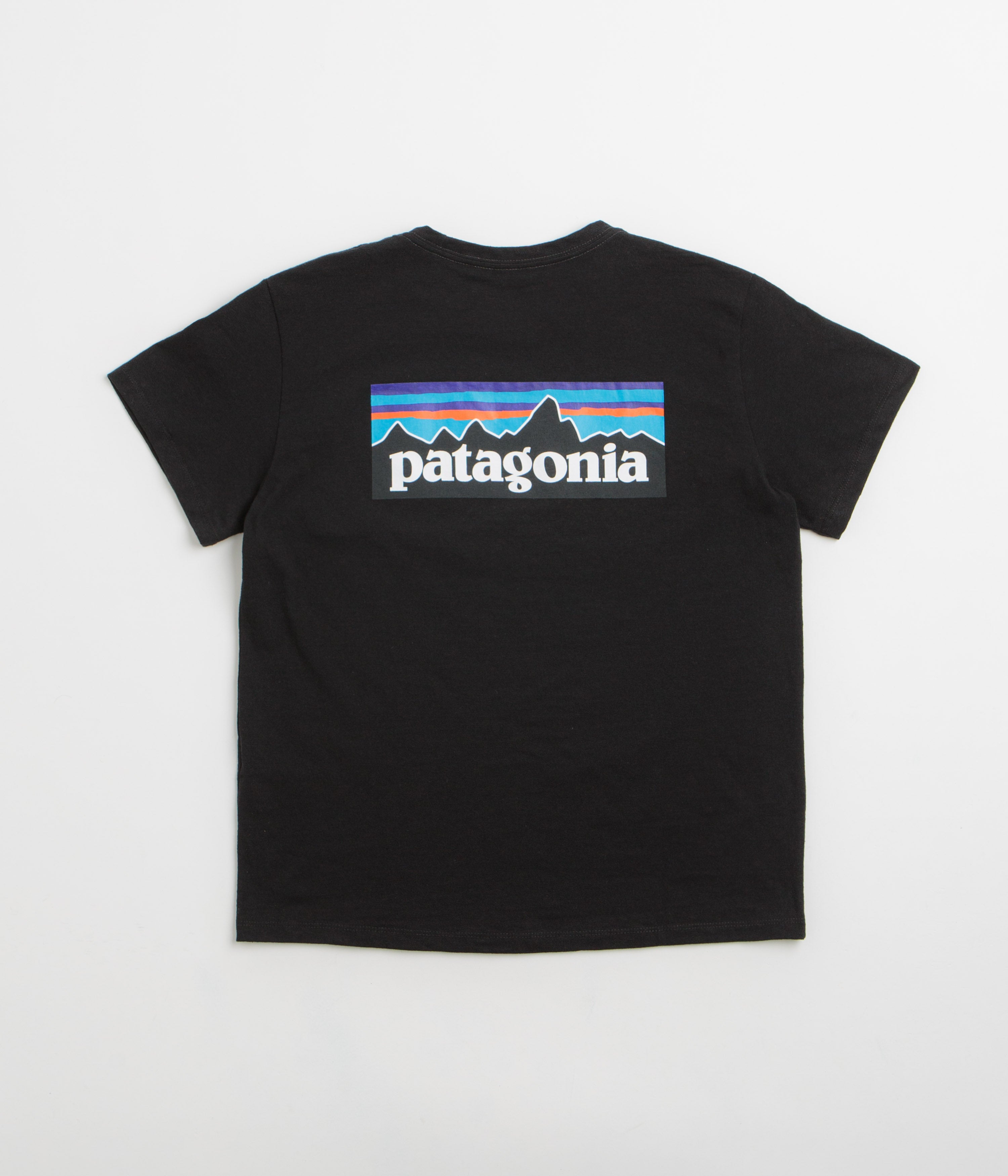 Patagonia Womens P-6 Logo Responsibili-Tee T-Shirt in Black