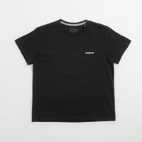 Patagonia Womens P-6 Logo Responsibili-Tee T-Shirt in Black thumbnail