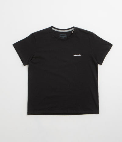 Patagonia Womens P-6 Logo Responsibili-Tee T-Shirt in Black