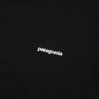 Patagonia Womens P-6 Logo Responsibili-Tee T-Shirt in Black thumbnail