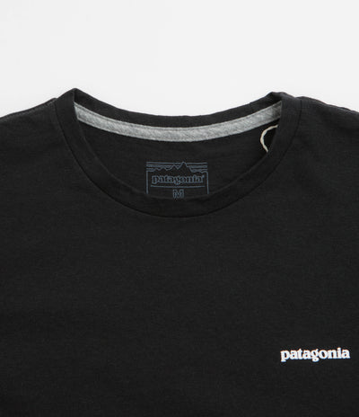 Patagonia Womens P-6 Logo Responsibili-Tee T-Shirt in Black