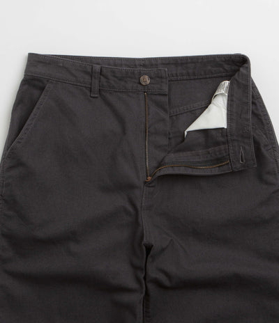 Patagonia Womens Point Reyes Canvas Wide Leg Pants - Ink Black