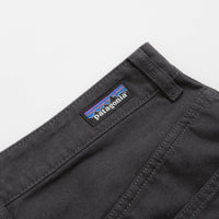 Patagonia Womens Point Reyes Canvas Wide Leg Pants - Ink Black thumbnail