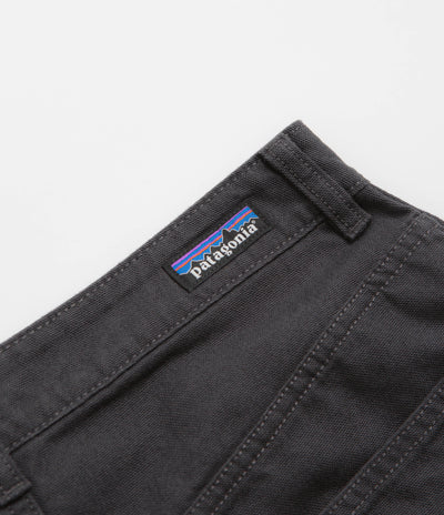 Patagonia Womens Point Reyes Canvas Wide Leg Pants - Ink Black
