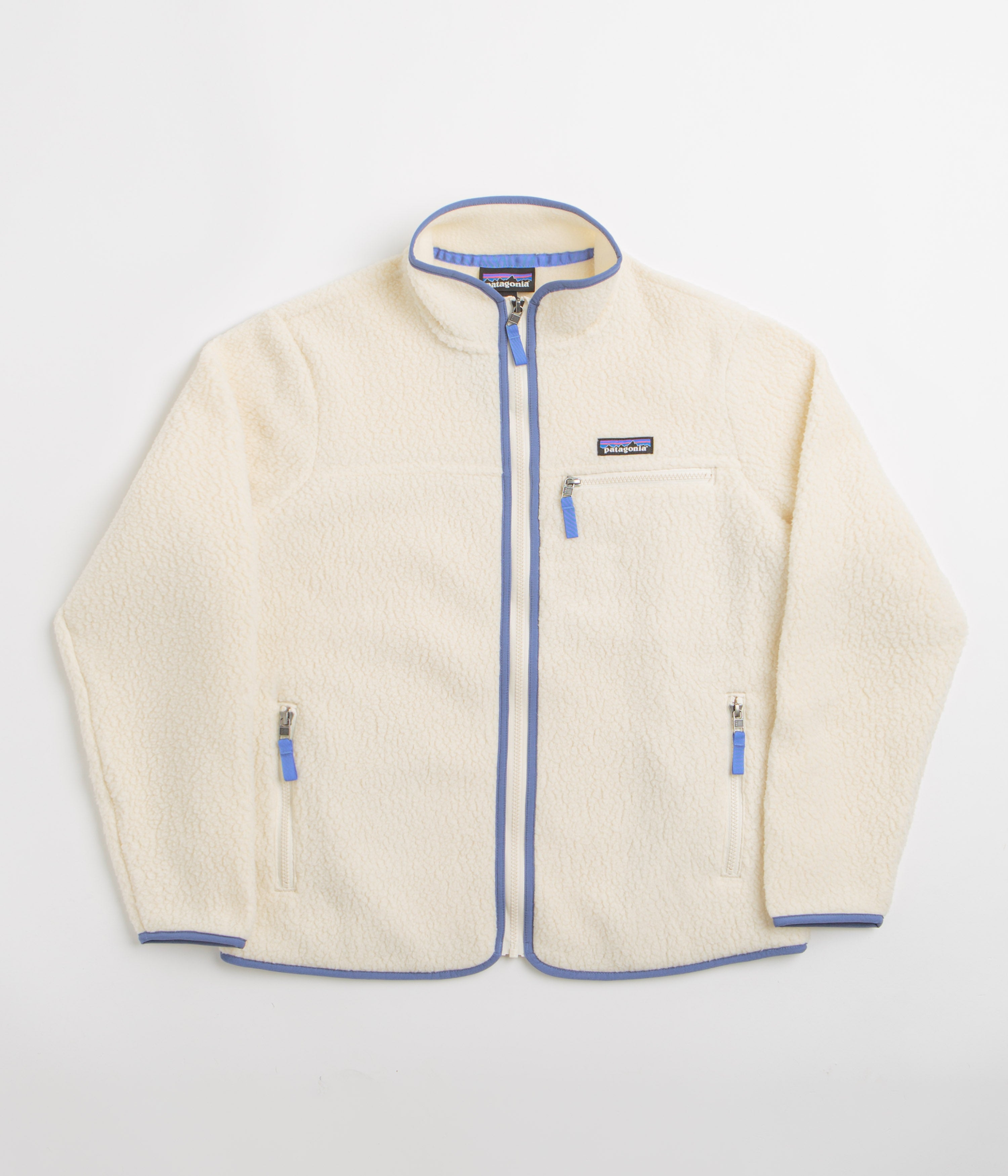Patagonia Womens Retro Pile Fleece Jacket - Natural