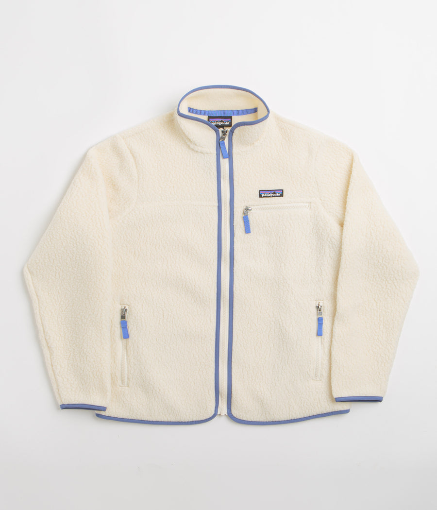 Patagonia Womens Retro Pile Fleece Jacket - Natural