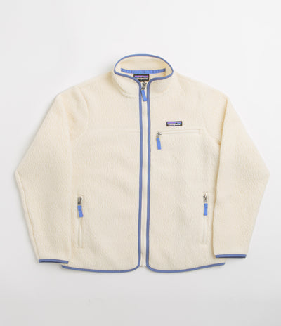 Patagonia Womens Retro Pile Fleece Jacket in Natural