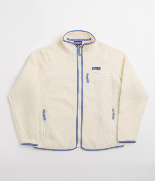 Patagonia Womens Retro Pile Fleece Jacket - Natural