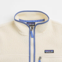 Patagonia Womens Retro Pile Fleece Jacket in Natural thumbnail