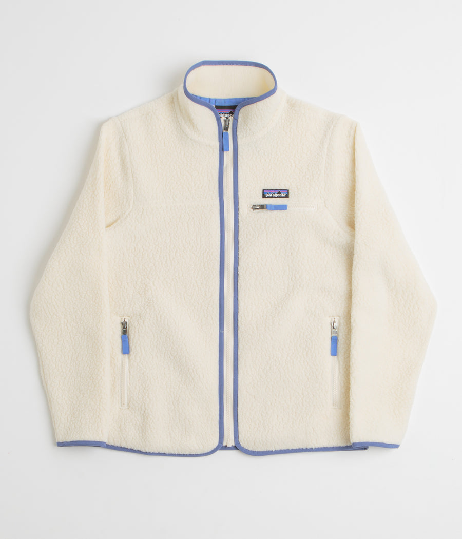 Patagonia Womens Retro Pile Fleece Jacket in Natural