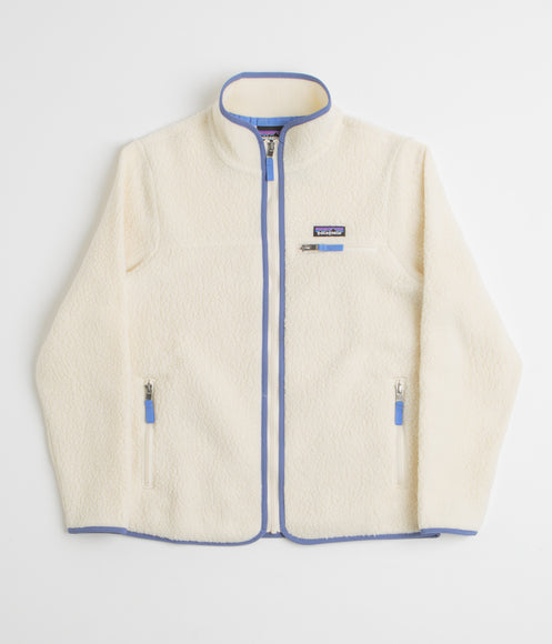 Patagonia Womens Retro Pile Fleece Jacket - Natural