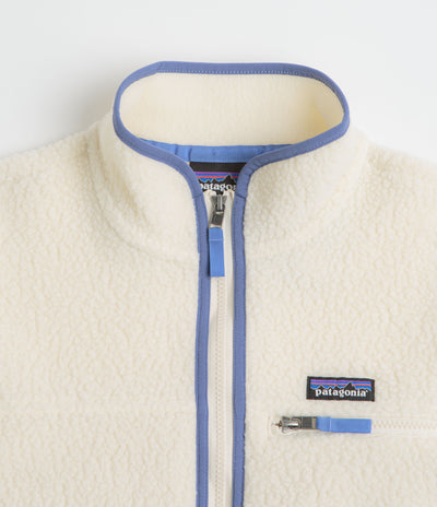 Patagonia Womens Retro Pile Fleece Jacket in Natural