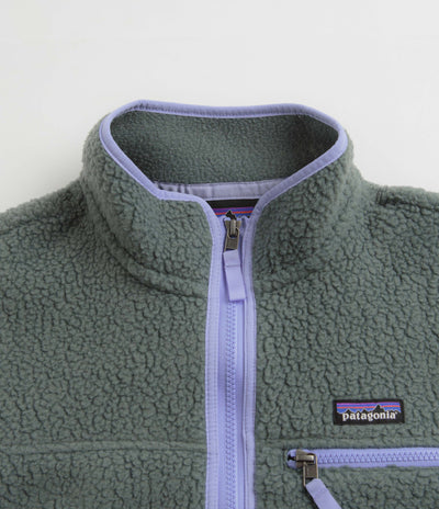 Patagonia Womens Retro Pile Fleece Jacket - Nouveau Green
