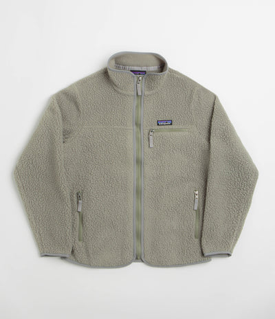 Patagonia Womens Retro Pile Fleece Jacket in River Rock Green