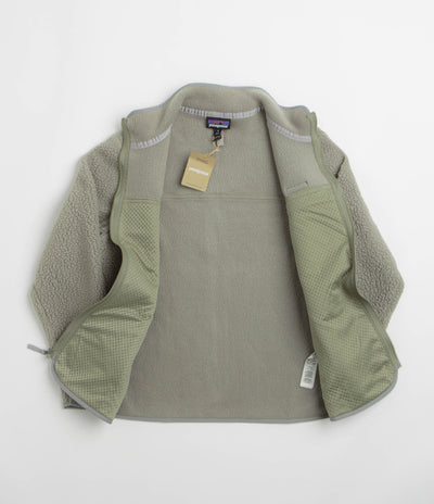 Patagonia Womens Retro Pile Fleece Jacket in River Rock Green