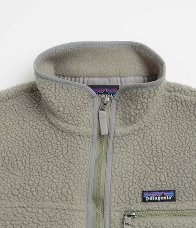 Patagonia Womens Retro Pile Fleece Jacket in River Rock Green