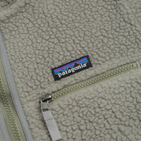 Patagonia Womens Retro Pile Fleece Jacket in River Rock Green thumbnail